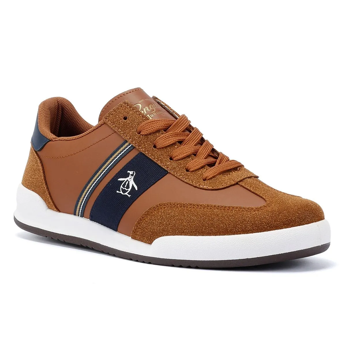 Penguin Gaz Men's Tan Trainers