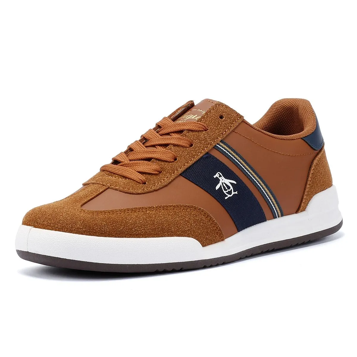 Penguin Gaz Men's Tan Trainers