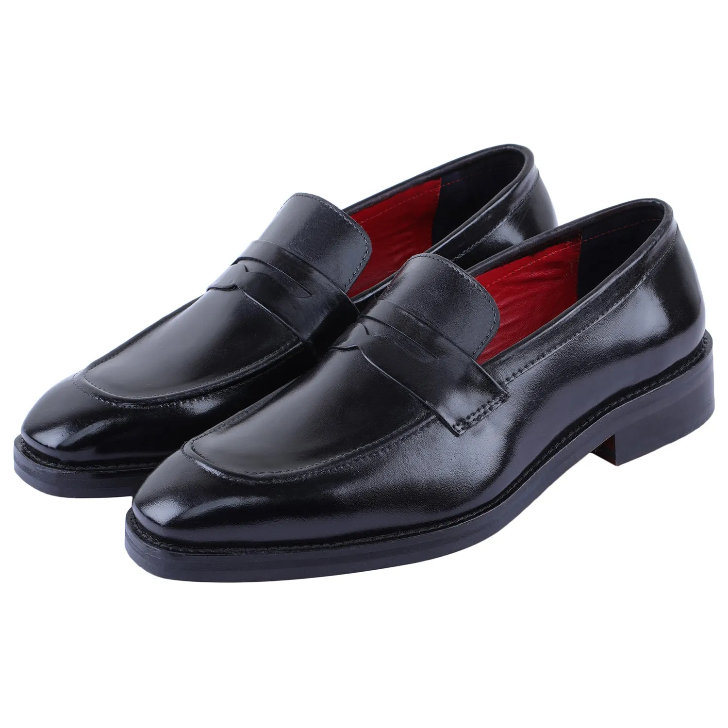 Penny Loafers - Dark Black