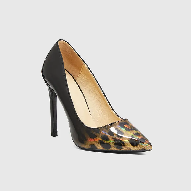 Pointy Toe Pumps Leopard