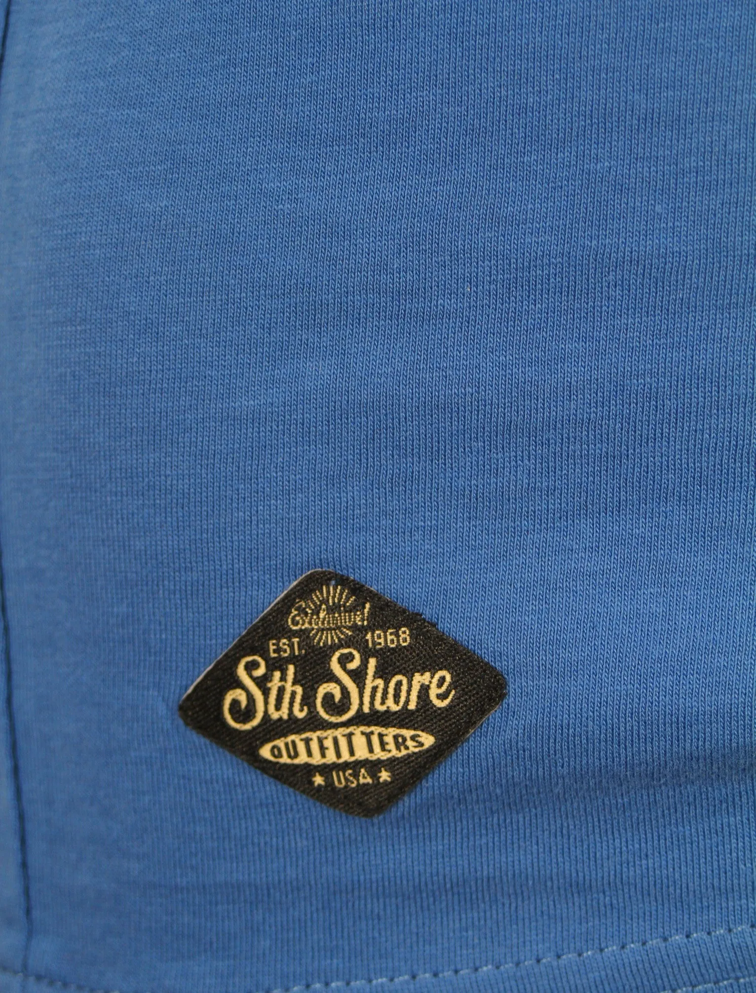 Print T-Shirt in Federal Blue  - South Shore