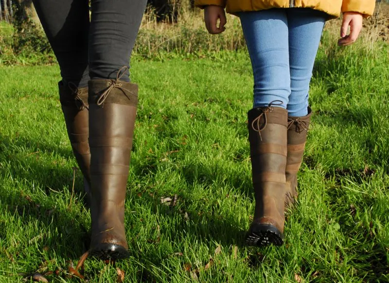 Rhinegold 'Elite' Brooklyn Childs Long Leather Boots