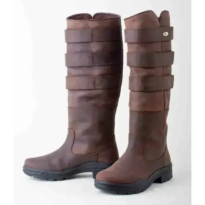 Rhinegold Elite Colorado Leather Country Boots