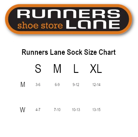 Runners Lane High Performance Socks (White)