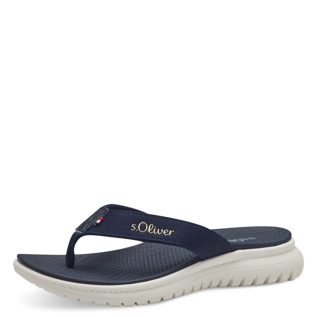 S Oliver Navy Sandals for Women - Elegant Flip Flops with Supportive Sole