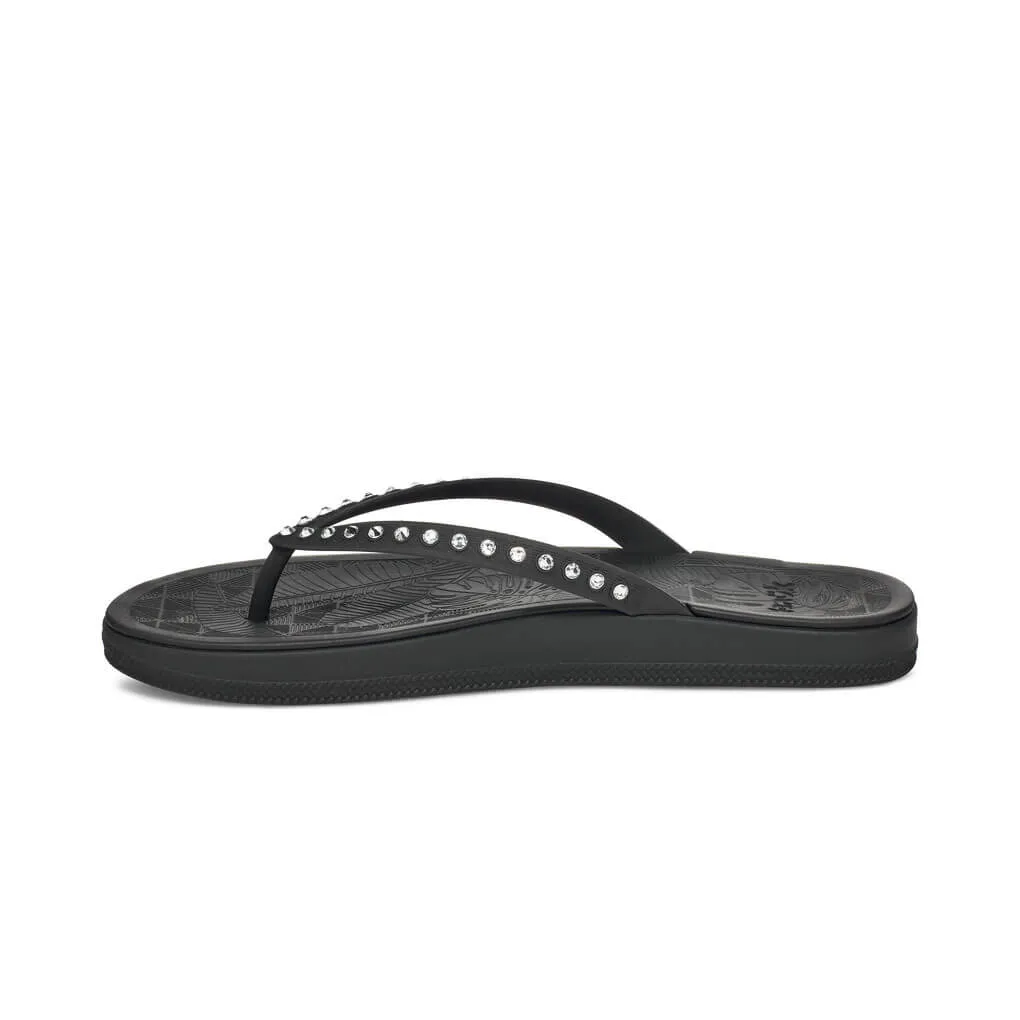 Sanuk Womens Funshine Gem Sandals - Black