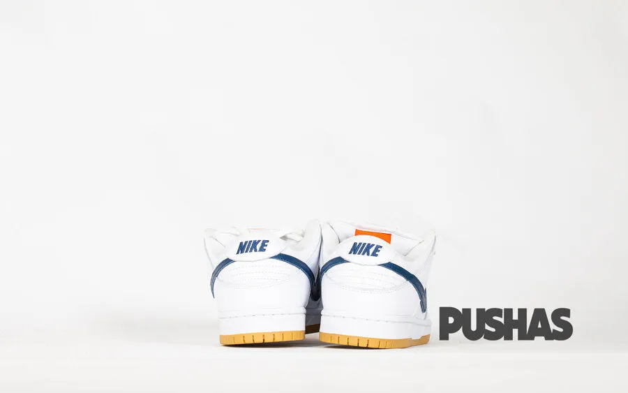 SB Dunk Low Orange Label 'White Navy' (2021)