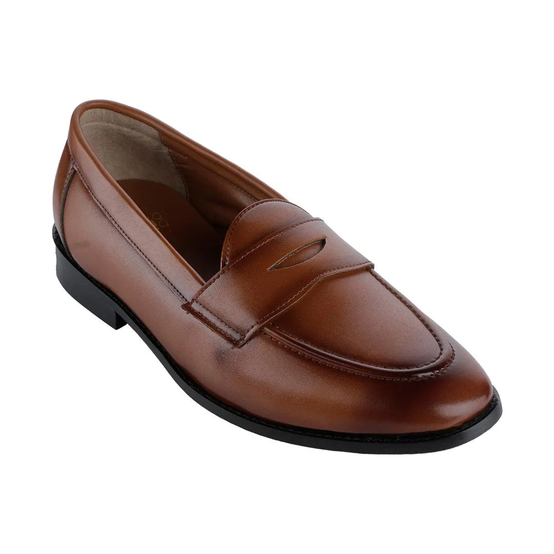 Siena Timeless Tan Classic Penny Loafers