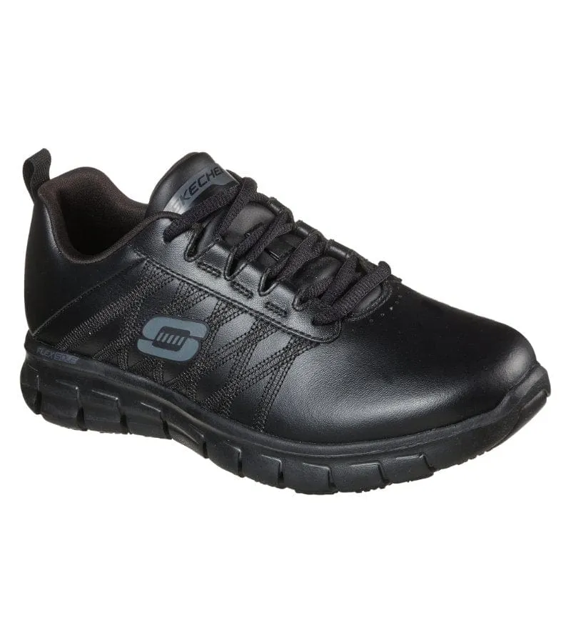 Skechers Womens Work Relaxed Fit Non Slip SureTrack Runner - Erath 76576EC