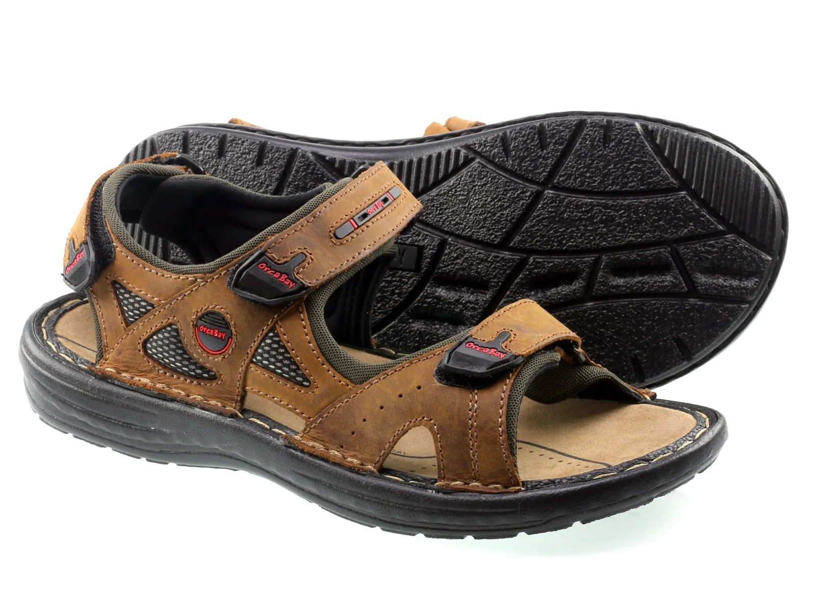 TAHITI Mens Sandal - Brown by Orca Bay