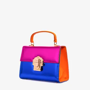 The Duffryn Fuschia Leather Handbag