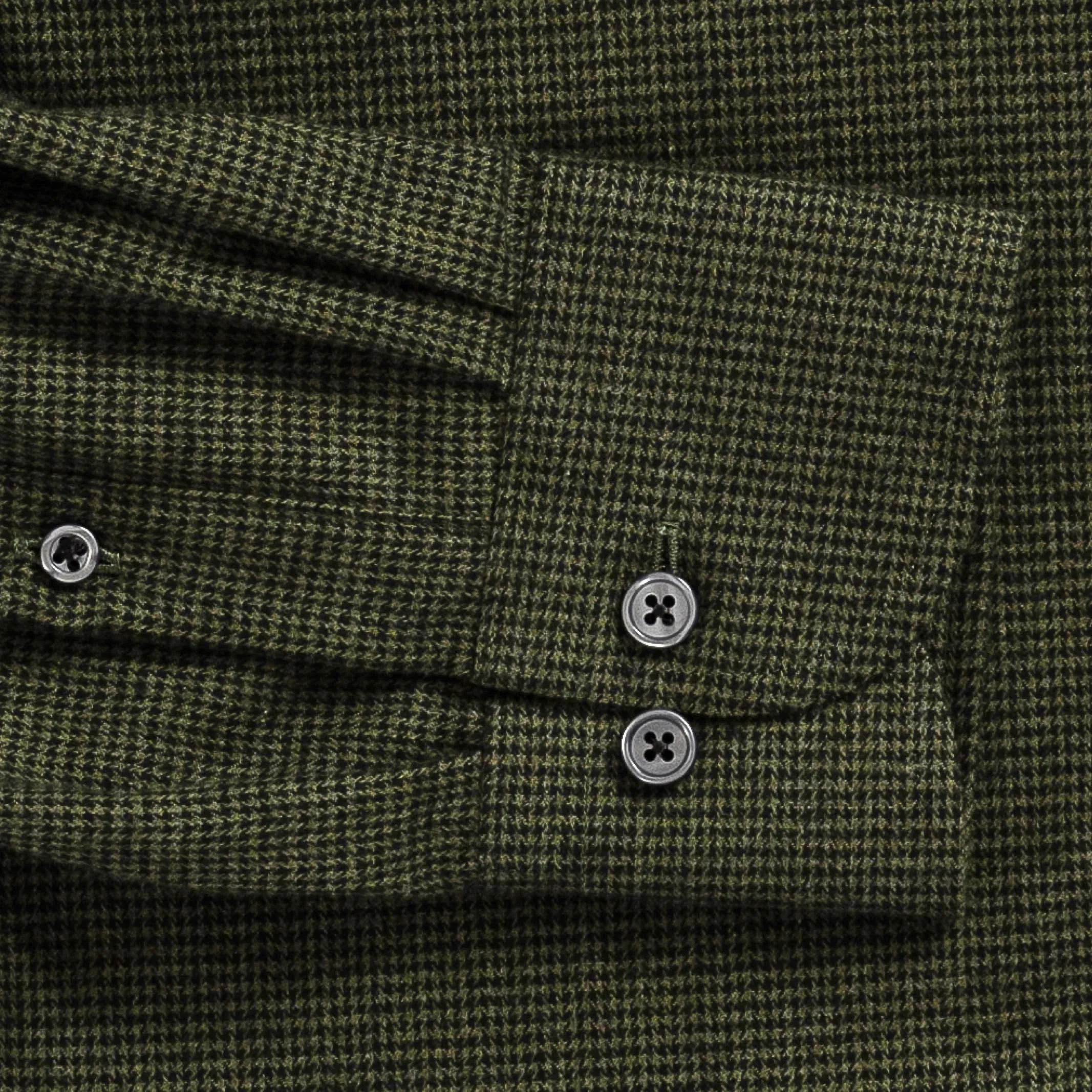 The Green Conlon Houndstooth Custom Shirt