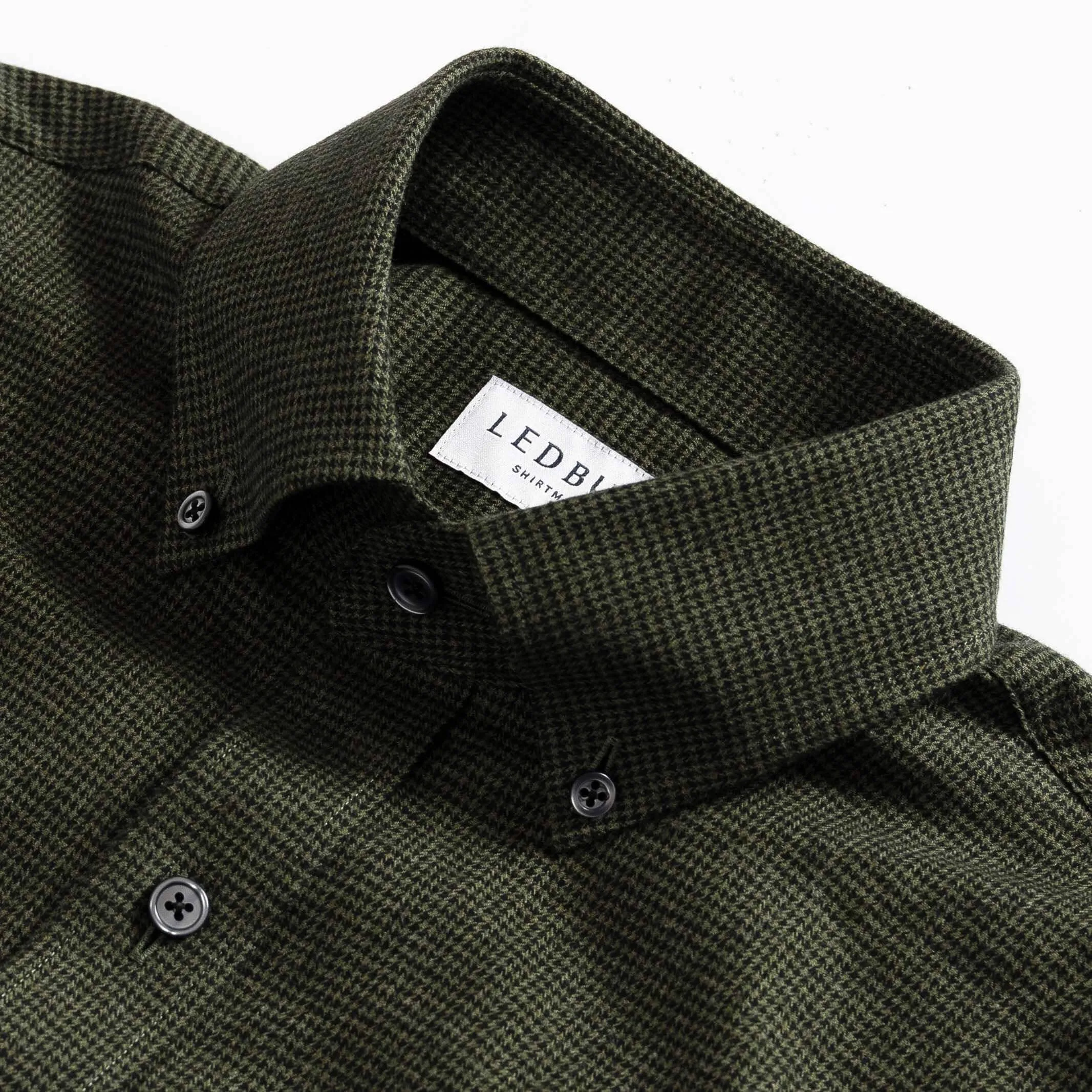 The Green Conlon Houndstooth Custom Shirt