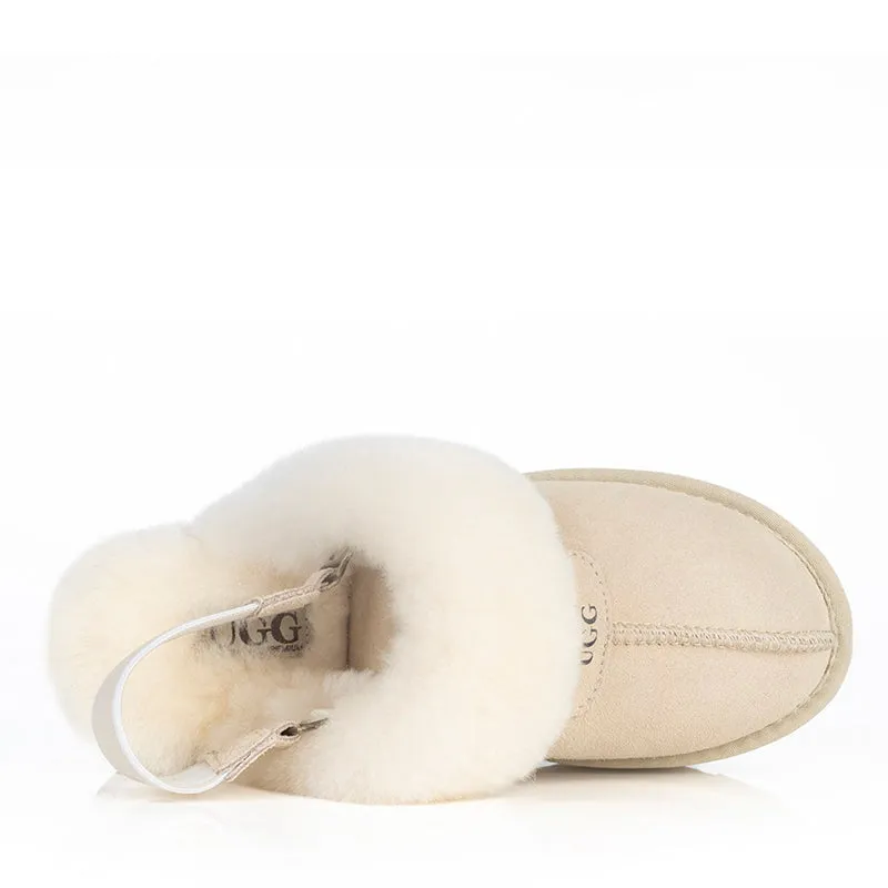 UGG Fluffy Strappy Scuff