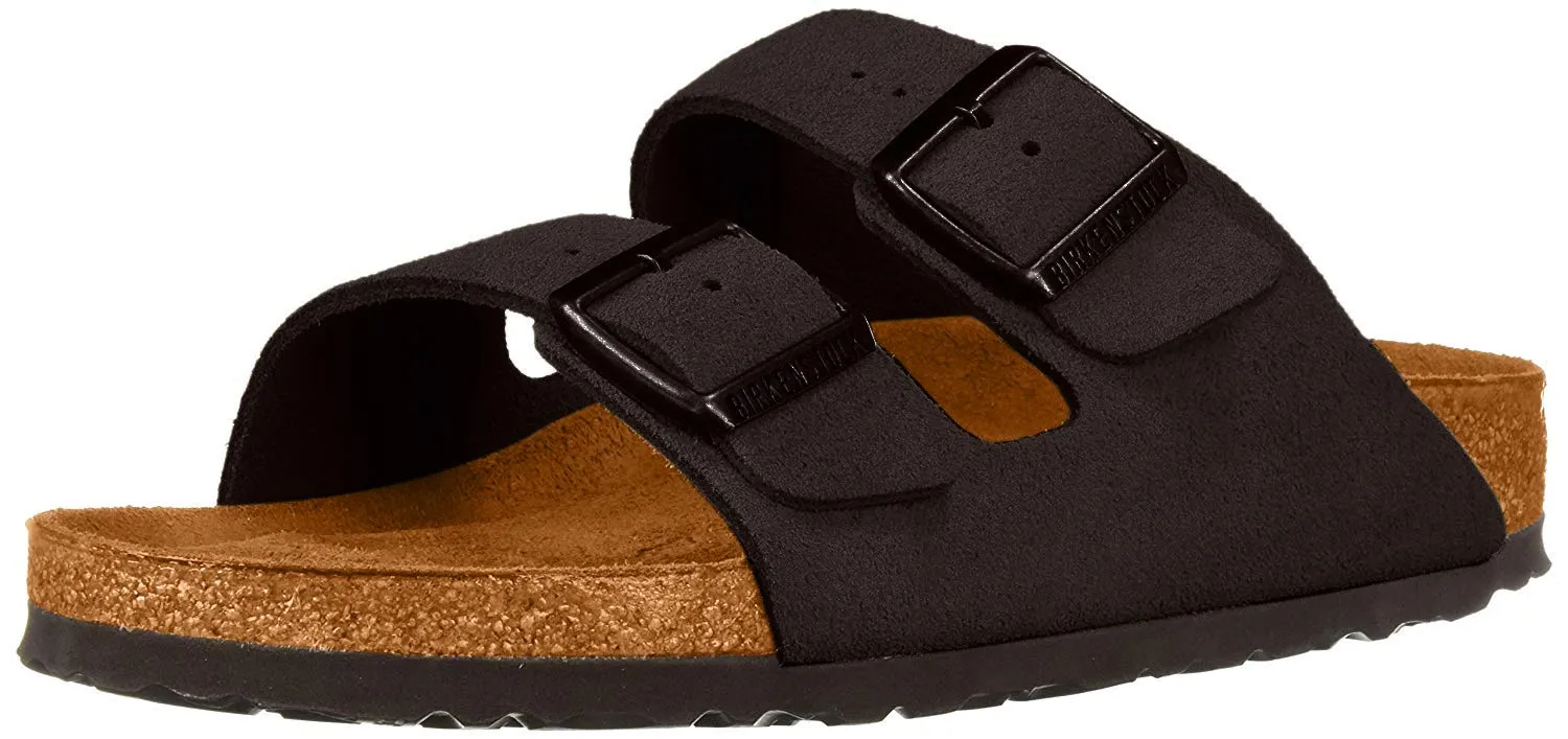 Unisex Shoes Birkenstock ARIZONA SOFT FOOTBED Sandals 0951321 BLACK SUEDE