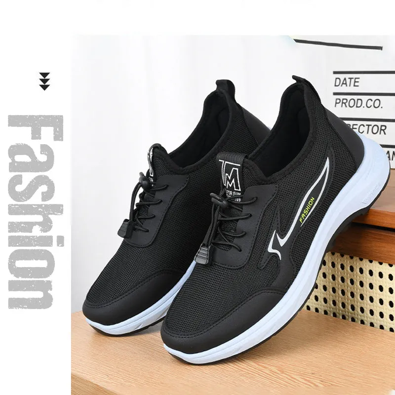 Women&Men’s Trendy Casual Breathable Soft Sole Sneakers