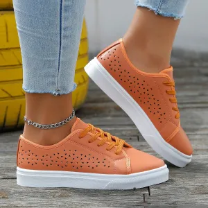 Womens Lace-up Walking Shoes