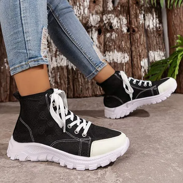 Women's Lightweight High-Top Sneakers 93825344C