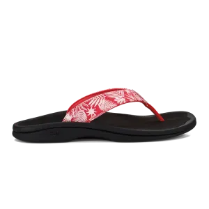 Women's Olukai 'Ohana Color: Lehua Flower / Onyx