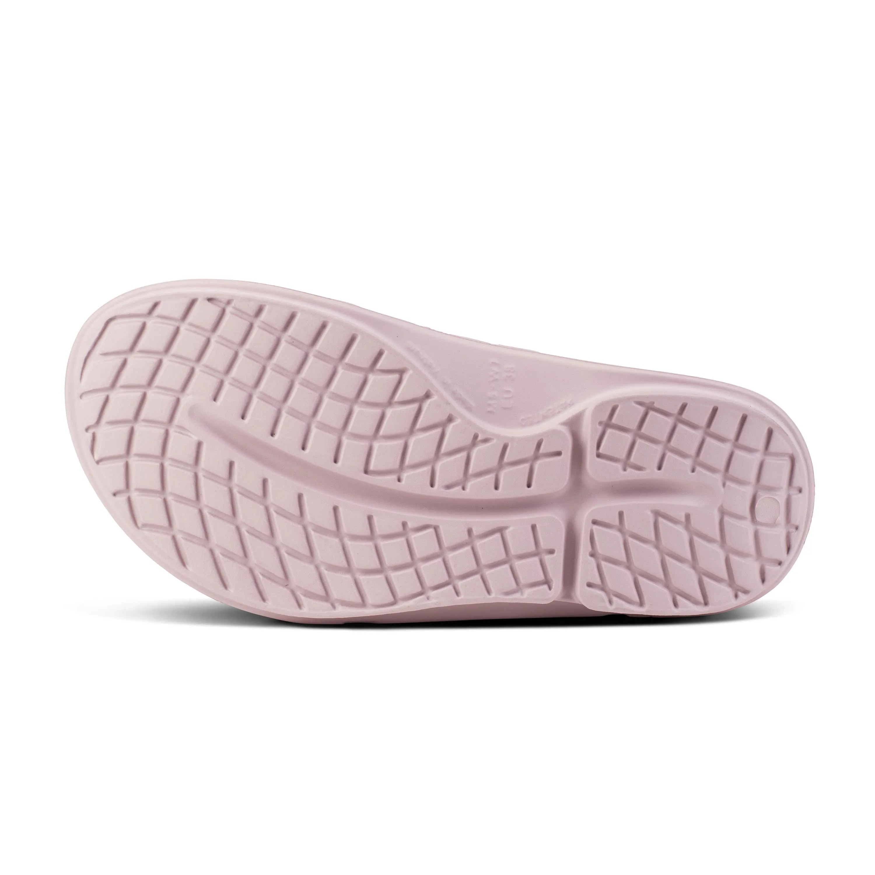 Women's Oofos OOahh Sport Flex Slide Sandal Color: Stardust