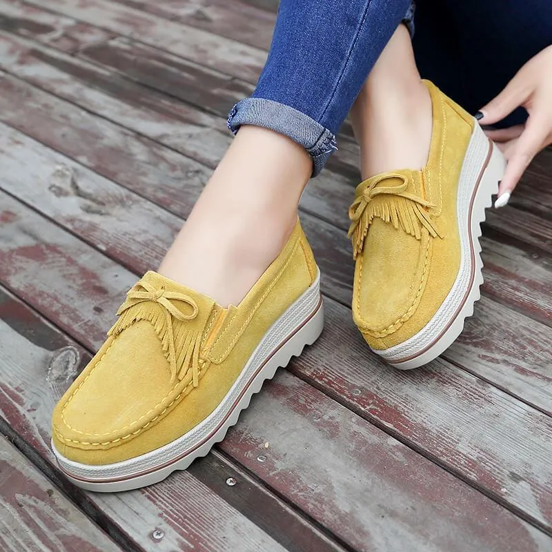 Women's Slip on Platform Shoes