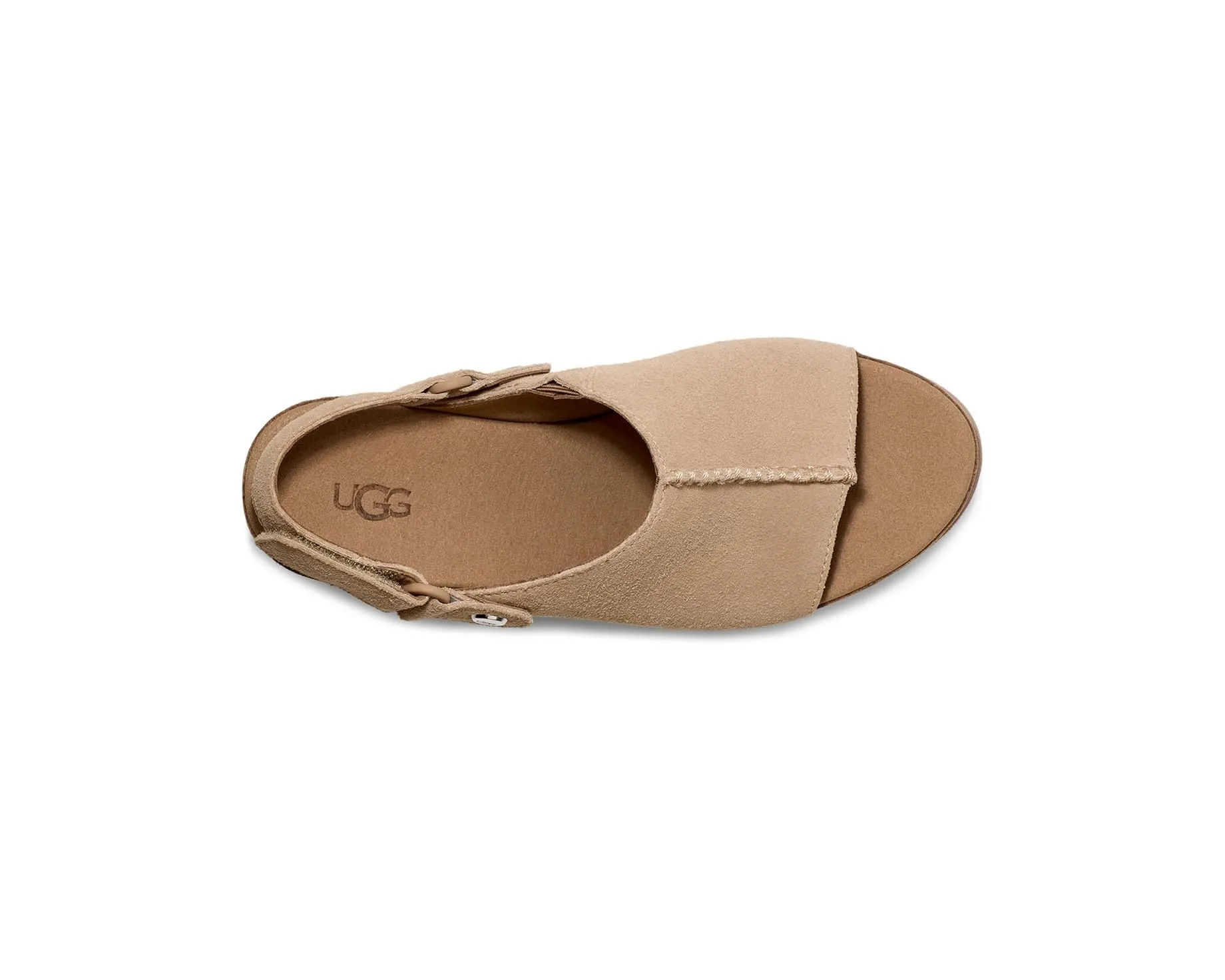 WOMEN'S UGG ABBOT ADJUSTABLE WEDGES | SAND