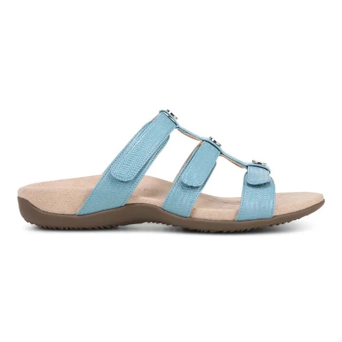 Womens Vionic Amber Slide in Captain'S Blue