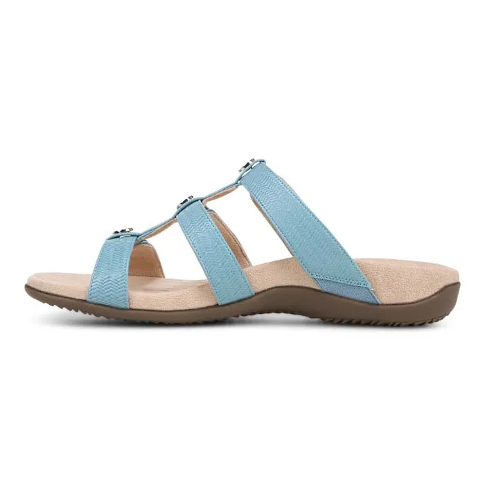 Womens Vionic Amber Slide in Captain'S Blue