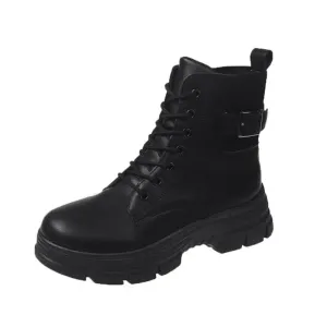 ZARA | Lace Up Combat Boots